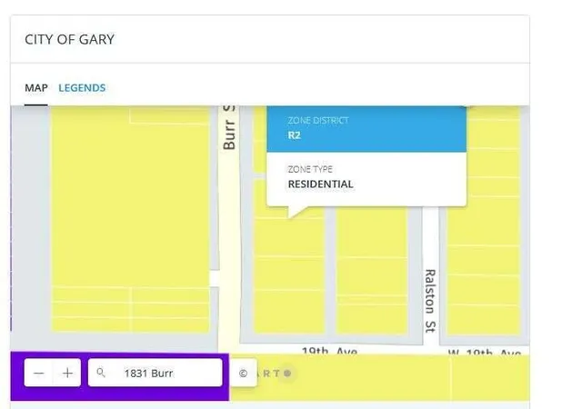 Photo 2 of Land for sale at 1831 Burr St, Gary, IN 46406 | MLS# 815452 | Listing updated on 2026-05-11