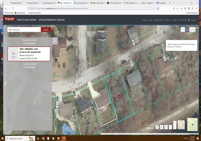Photo 1 of Land for sale at 8841 Hemlock Ln, Gary, IN 46403 | MLS# 820327 | Listing updated on 2026-04-30