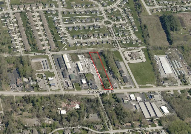 Photo 2 of Land for sale at 1451 Joliet St, Dyer, IN 46311 | MLS# 823002 | Listing updated on 2026-06-22