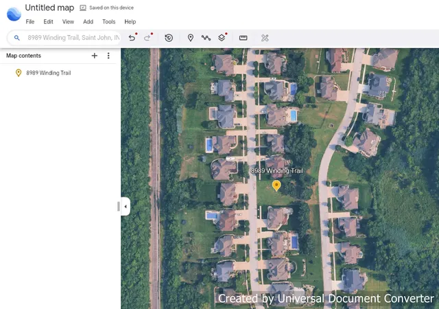 Photo 3 of Land for sale at 8989 Winding Trl, Saint John, IN 46373 | MLS# 833106 | Listing updated on 2026-01-31
