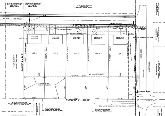 Homes for sale in Griffith, IN | 1001 E 40th Lot 4 Pl, Griffith, IN 46319 | MLS# 839390