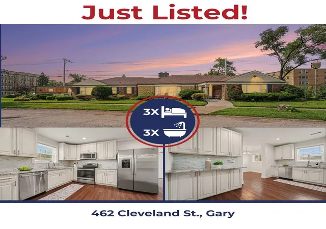 Photo 1 of Sale Pending at 462 Cleveland St, Gary, IN 46404 | MLS# 844365 | Listing updated on 2026-09-26