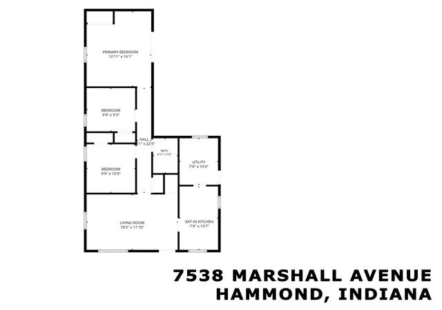 16th image of 7538 Marshall Ave, Hammond, IN 46323 | MLS# 842635