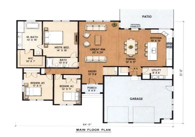 Photo 3 of Single family home for sale at 427 Meadow Brooke Ln, Dyer, IN 46311 | MLS# 844921 | Listing updated on 2026-09-06