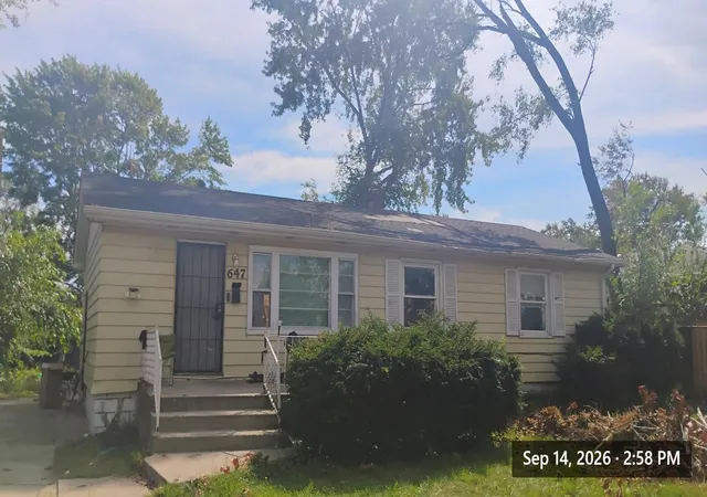 Photo 1 of Sale Pending at 647 N New Hampshire St, Gary, IN 46403 | MLS# 845345 | Listing updated on 2026-09-28
