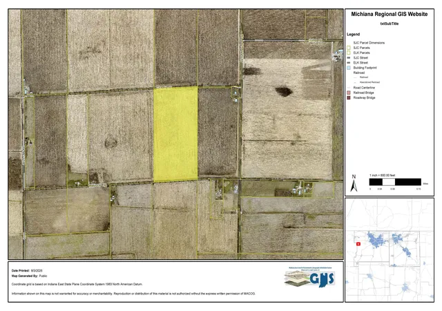Photo 3 of Land for sale at 0 Inwood Rd, North Liberty, IN 46554 | MLS# 846300 | Listing updated on 2026-10-03