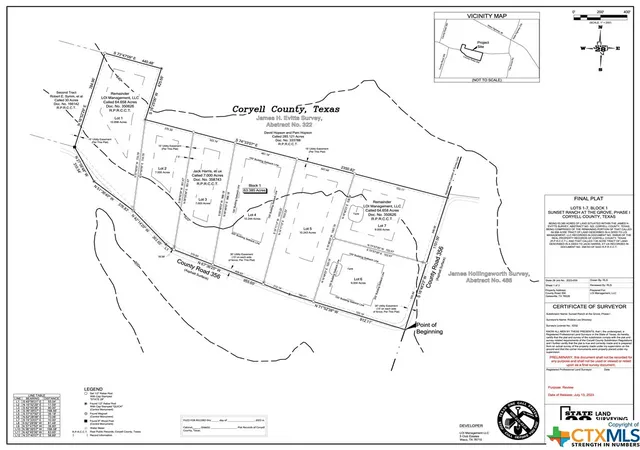 11th image of Sunset Rnch Tract 6 & 7 County Road 356, Gatesville, TX 76528 | MLS# 537137