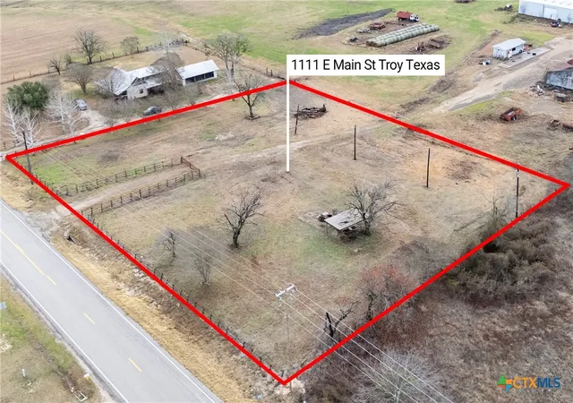 Photo 1 of Land for sale at 1111 E Main St, Troy, TX 76579 | MLS# 568453 | Listing updated on 2026-06-02