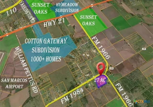 Land for sale at 2143 Fm 1966, Maxwell, TX 78656 | MLS# 580339