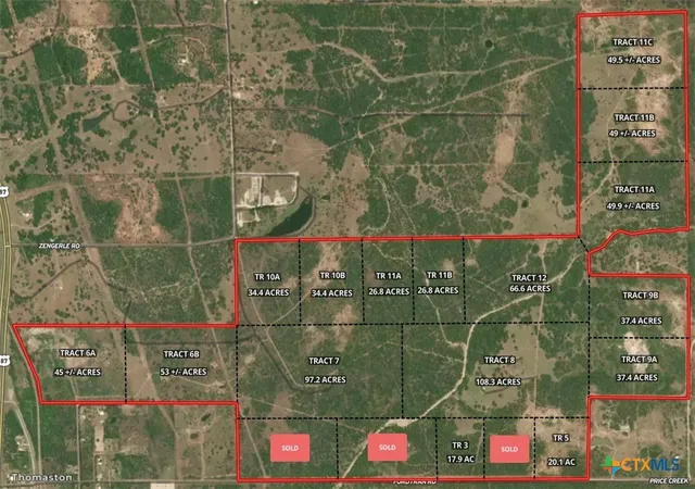 2nd image of 000 Fordtran Rd Tract 9, Thomaston, TX 77989 | MLS# 581873