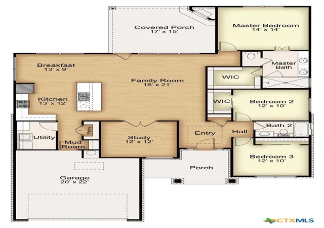 4th image of 7113 Touchstone Dr, Temple, TX 76502 | MLS# 585246