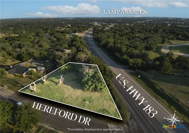 Photo 1 of Land for sale at Tbd Us Hwy 183, Lampasas, TX 76550 | MLS# 590607 | Listing updated on 2026-07-30