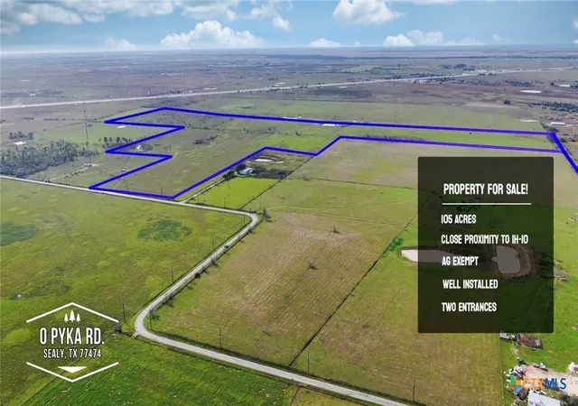 1st image of 0 Pyka Rd, Sealy, TX 77474 | MLS# 595546