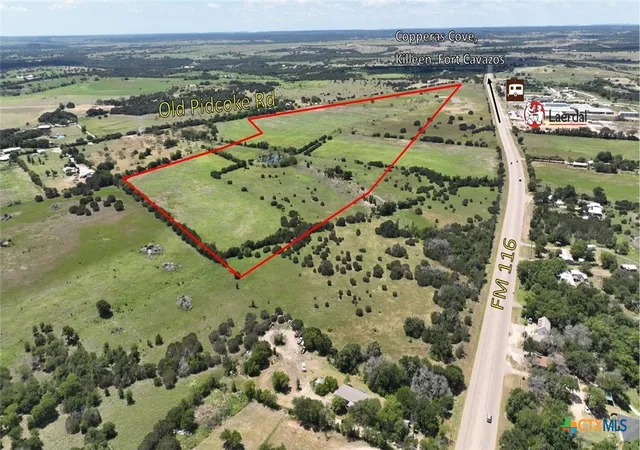 Photo 1 of Land for sale at Tbd Old Pidcoke Rd, Gatesville, TX 76528 | MLS# 602165 | Listing updated on 2026-07-09