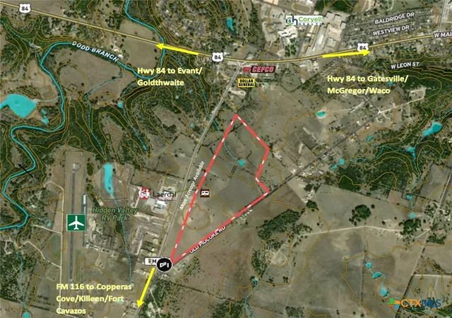 Photo 3 of Land for sale at Tbd Old Pidcoke Rd, Gatesville, TX 76528 | MLS# 602165 | Listing updated on 2026-07-09