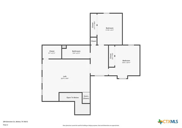 41st image of 209 Glenview Cir, Belton, TX 76513 | MLS# 607053
