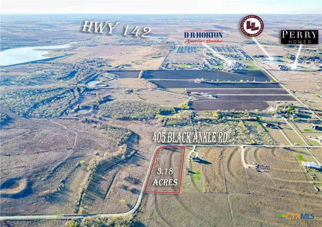 Photo 3 of Land for sale at 405 Black Ankle Rd, Lockhart, TX 78644 | MLS# 607517 | Listing updated on 2026-06-05