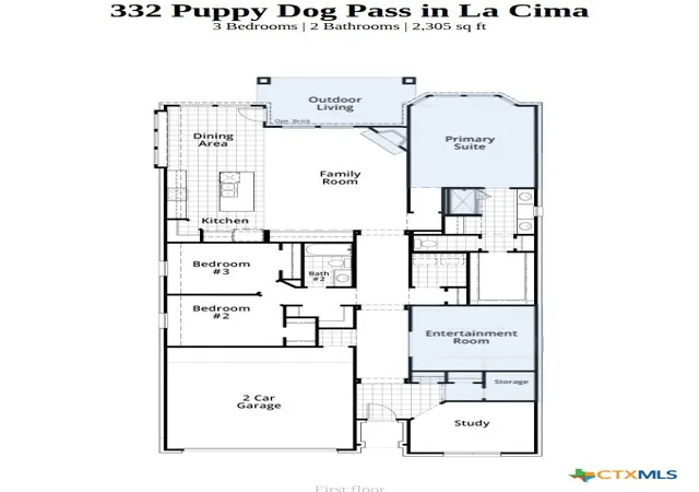 3rd image of 332 Puppy Dog Pass, San Marcos, TX 78666 | MLS# 610449