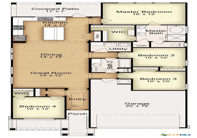 2nd image of 7919 Timber Hollow Ln, Temple, TX 76502 | MLS# 609968