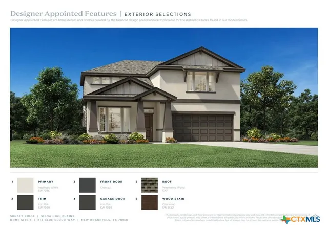 Photo 3 of Single family home for sale at 812 Blue Cloud Way, New Braunfels, TX 78130 | MLS# 612085 | Listing updated on 2026-06-30