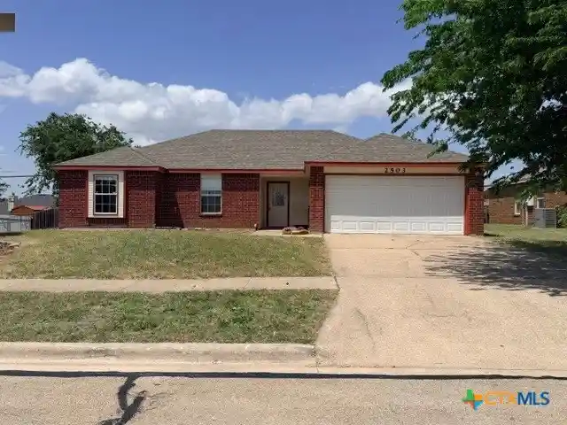 Photo 1 of Single family home for sale at 2503 Thoroughbred Dr, Killeen, TX 76549 | MLS# 614081 | Listing updated on 2026-10-19