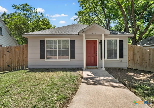 Photo 1 of Single family home for sale at 820 N 14th Street, Temple, TX 76501 | MLS# 614166 | Listing updated on 2026-07-16