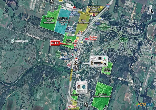 Photo 2 of Land for sale at 701 W Village Rd, Salado, TX 76571 | MLS# 614546 | Listing updated on 2026-05-22