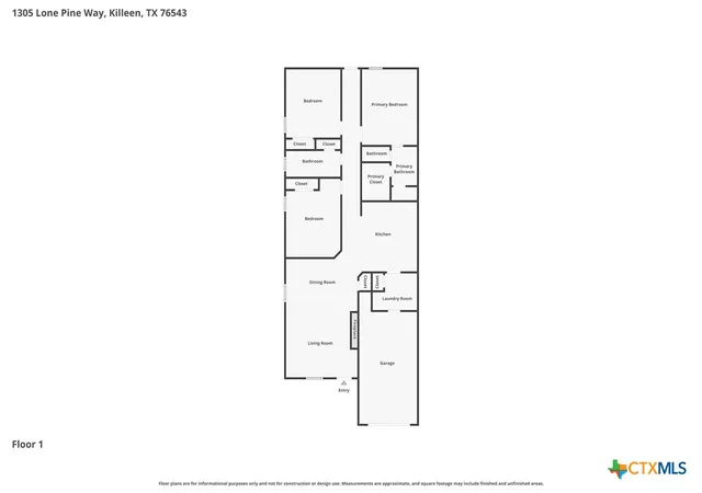 21st image of 1305 Lone Pine Wy, Killeen, TX 76543 | MLS# 615959