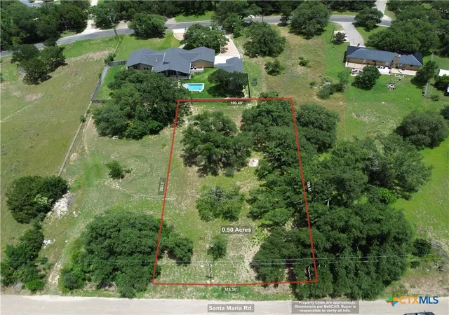 Photo 2 of Land for sale at 731 Santa Maria Rd, Salado, TX 76571 | MLS# 616589 | Listing updated on 2026-07-21