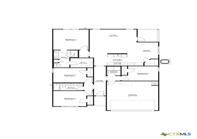 3rd image of 9010 Chalk Maple Dr, Killeen, TX 76542 | MLS# 617306