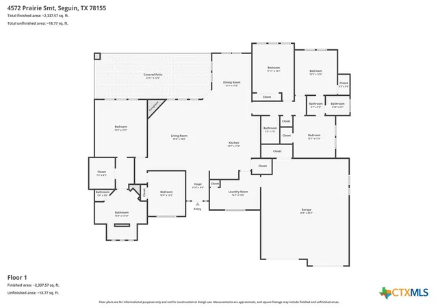 46th image of 4572 Prairie Smt, Seguin, TX 78155 | MLS# 617717
