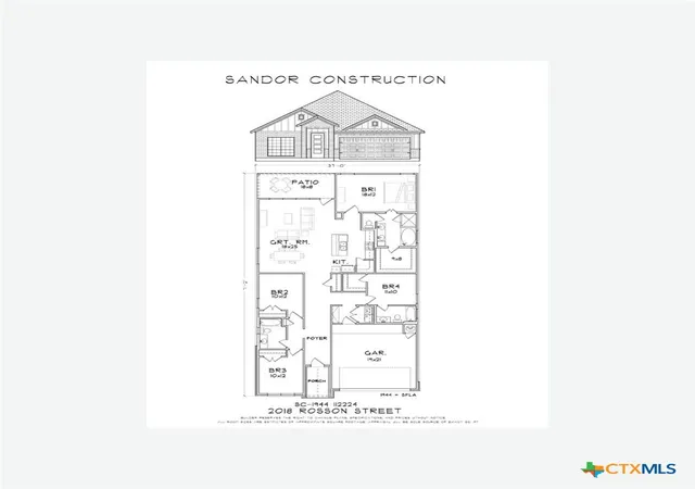 4th image of 2018 Rosson St, Nolanville, TX 76559 | MLS# 618315