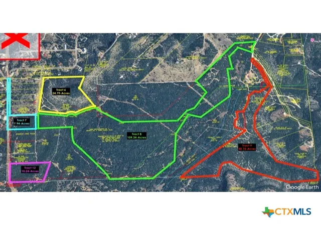 Land for sale at Tract 6 Holm Ranch Rd, Fischer, TX 78623 | MLS# 619399