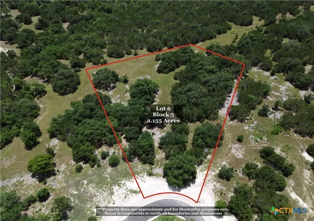 Photo 1 of Land for sale at 1220 Gannon Trl, Salado, TX 76571 | MLS# 620469 | Listing updated on 2026-07-23
