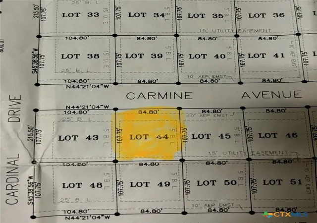 Photo 1 of Land for sale at 112 Carmine Ave, Port Lavaca, TX 77979 | MLS# 620989 | Listing updated on 2026-07-29