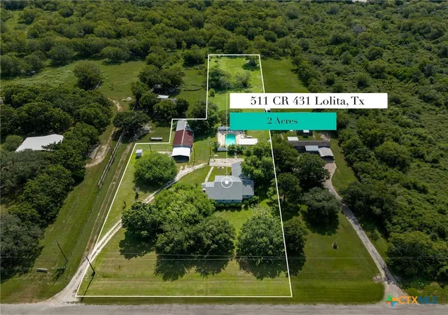 Single family home for sale at 511 County Rd 431, Lolita, TX 77971 | MLS# 621092
