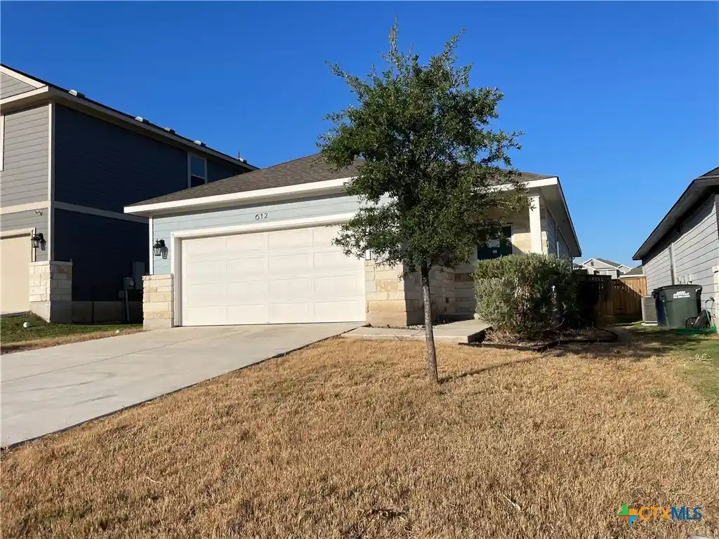 Photo 1 of Single family home for sale at 612 Barbary Coast Ln, Jarrell, TX 76537 | MLS# 623647 | Listing updated on 2026-10-28