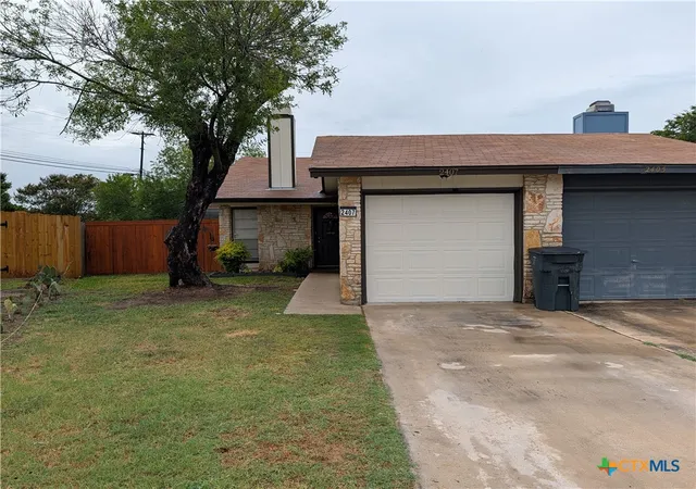 Photo 1 of Single family home for sale at 2407 Skylark Cir, Killeen, TX 76549 | MLS# 625960 | Listing updated on 2026-10-07