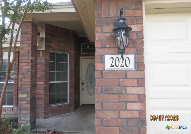 Photo 2 of Single family home for sale at 2020 Merlin Dr, Harker Heights, TX 76548 | MLS# 626012 | Listing updated on 2026-09-23