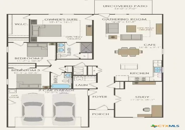 Photo 2 of Single family home for sale at 1342 Sky Ridge Ct, Belton, TX 76513 | MLS# 626109 | Listing updated on 2026-09-24