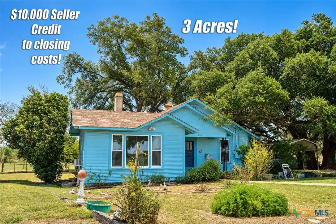 Photo 1 of Single family home for sale at 616 Lay Rd, Lockhart, TX 78644 | MLS# 625975 | Listing updated on 2026-10-22