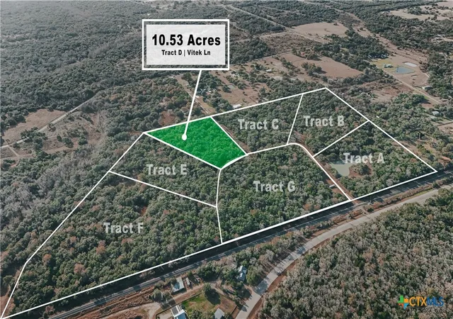 Photo 1 of Land for sale at Tract D Vitek Ln, Inez, TX 77968 | MLS# 626472 | Listing updated on 2026-09-29