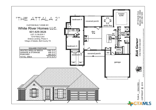 Photo 1 of Single family home for sale at 1219 Haley Ln, Salado, TX 76571 | MLS# 626936 | Listing updated on 2026-10-05