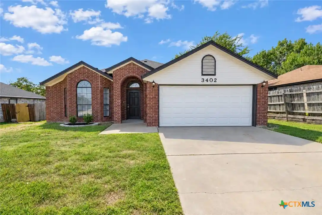 Photo 1 of Single family home for sale at 3402 Rainforest Ln, Killeen, TX 76549 | MLS# 627533 | Listing updated on 2026-10-13
