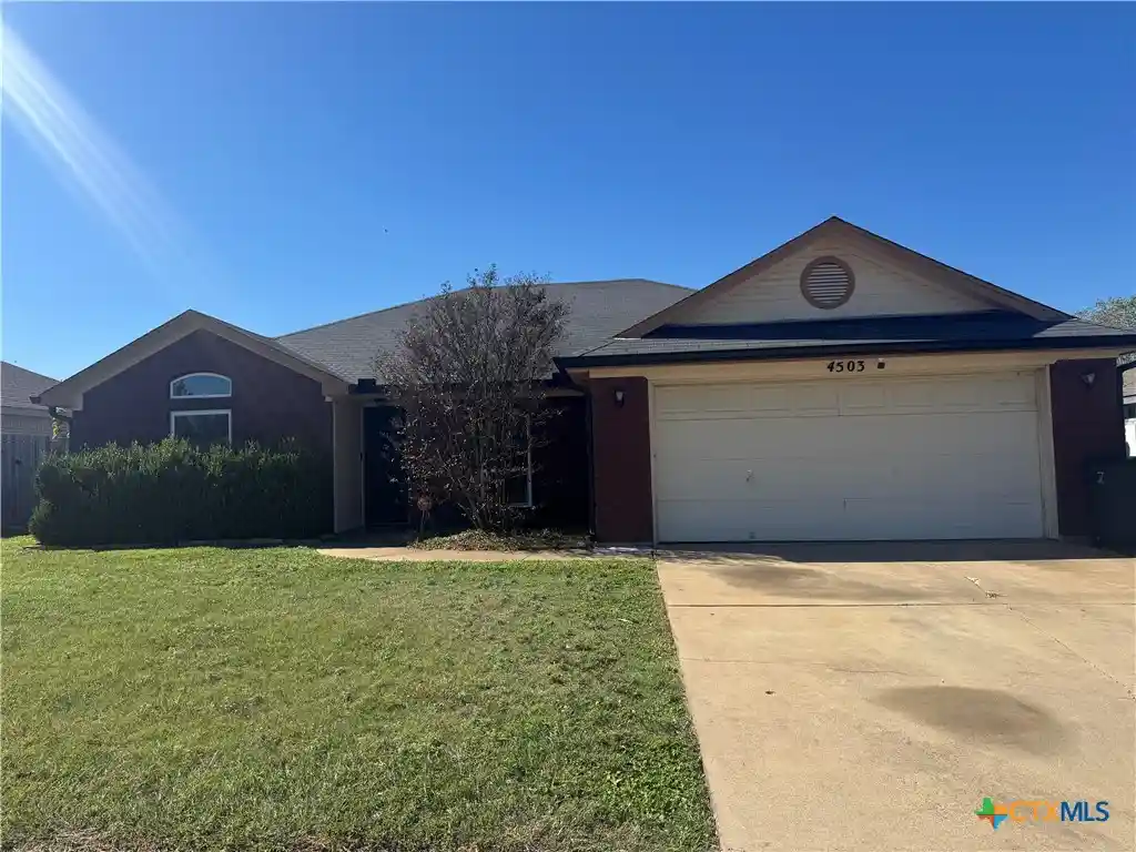 Photo 1 of Single family home for sale at 4503 Lonesome Dove Dr, Killeen, TX 76549 | MLS# 628062 | Listing updated on 2026-10-19