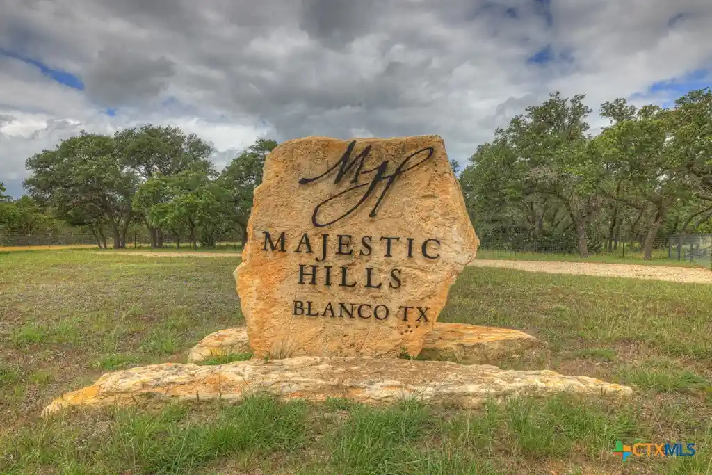 Land for sale at 85 Majestic Hills Dr, Blanco, TX 78606 | MLS# 628616