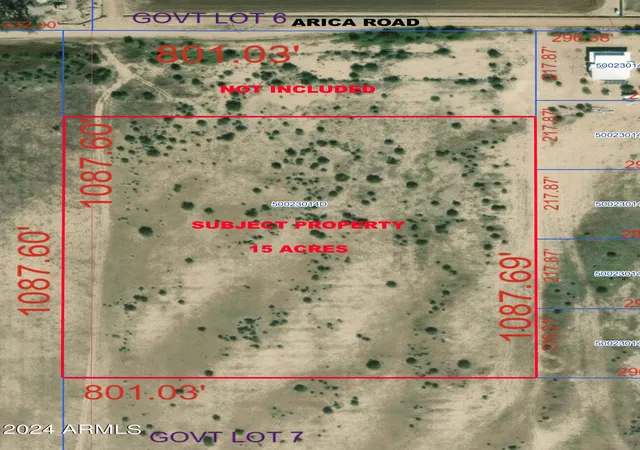 1st image of Lot 5 W Arica (no Address) Rd #5, Casa Grande, AZ 85193 | MLS# 6687982