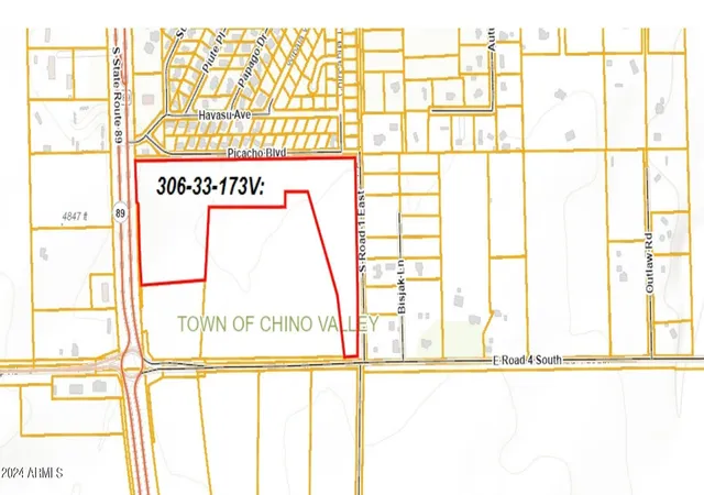 Photo 3 of Land for sale at 828 E Road 4, Chino Valley, AZ 86323 | MLS# 6757796 | Listing updated on 2026-03-27