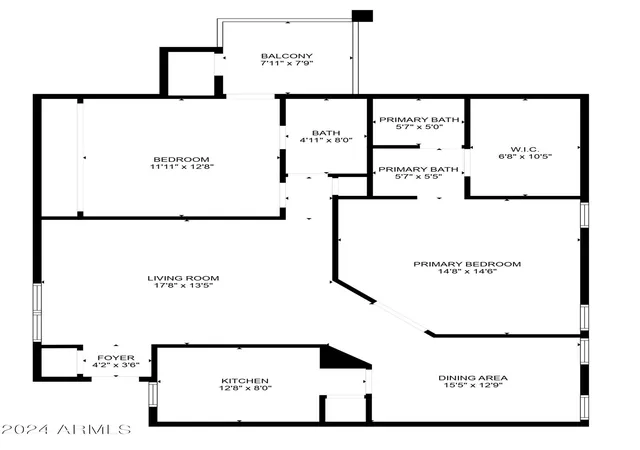 Photo 1 of Apartment at 5203 N 24th Street #203, Phoenix, AZ 85016 | MLS# 6763542 | | Sold on 2025-02-14