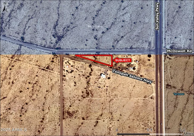 Photo 1 of Land for sale at 000 Sec Mcdowell & Tonopah Sal Rd #32, Buckeye, AZ 85396 | MLS# 6766631 | Listing updated on 2025-10-28